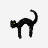 Decorative black standing cat - 34 cm party Flying Tiger Copenhagen 