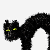 Decorative black standing cat - 34 cm party Flying Tiger Copenhagen 