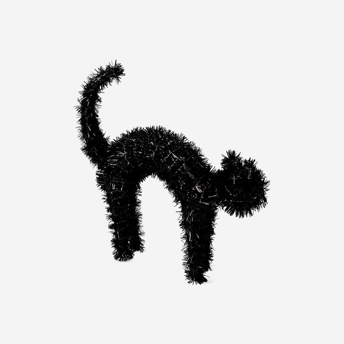 Decorative black standing cat - 34 cm party Flying Tiger Copenhagen 