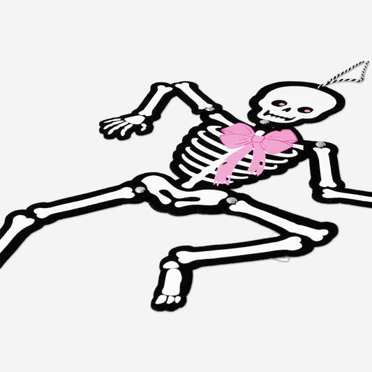 Scheletro decorativo in feltro - 50 cm