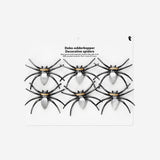 Decorative oilslick spiders - 6 pcs Party Flying Tiger Copenhagen 
