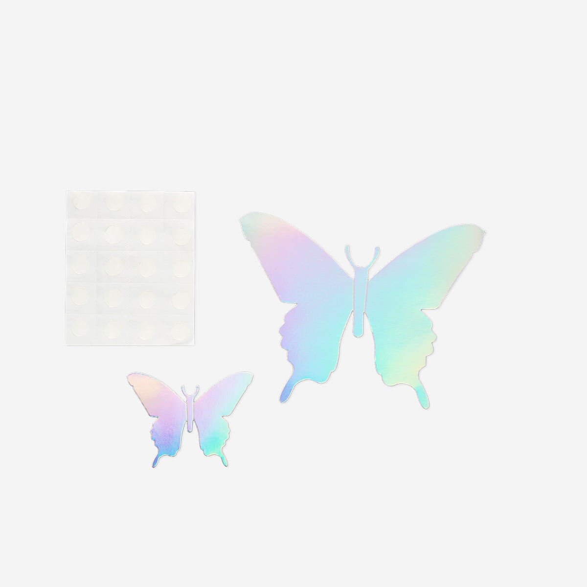 Set of 20 decorative paper butterflies for party decorations by Flying Tiger Copenhagen, featuring colorful, lightweight paper butterflies.