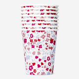 Disposable cups. 8 pcs Party Flying Tiger Copenhagen 