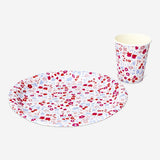 Disposable cups. 8 pcs Party Flying Tiger Copenhagen 