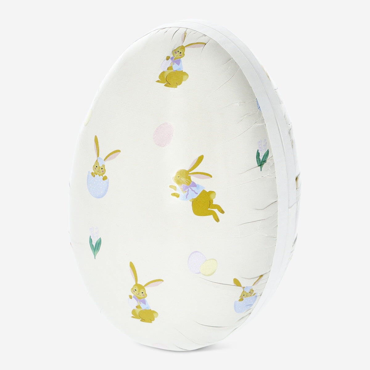 Colorful 12cm Easter egg for party decorations by Flying Tiger Copenhagen, perfect for holiday celebrations and festive displays.