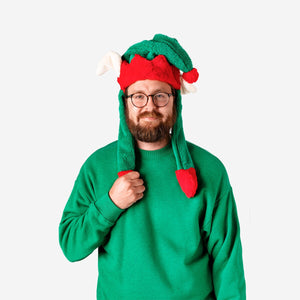 Flying Tiger Copenhagen elf party hat with movable ears, festive costume accessory for fun celebrations.