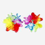 HOWAF Lot De 35 Bracelets Hawaïens Tropicaux Avec Fleurs D'Hibiscus - Cadeaux Fête Plage Pour Enfants Et Adultes