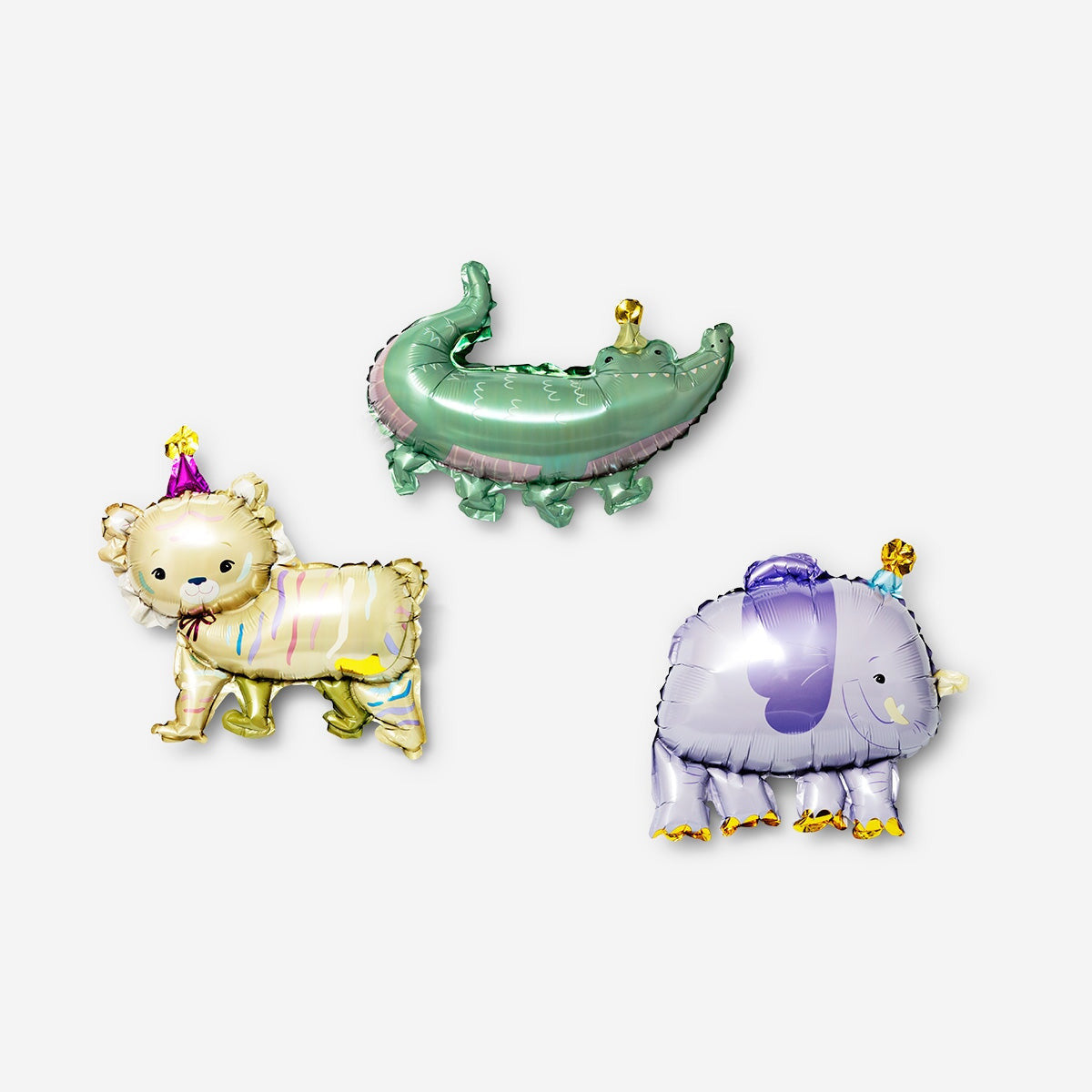 Foil balloons. 3 pcs Party Flying Tiger Copenhagen 