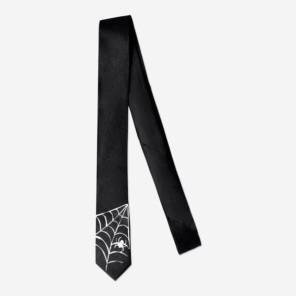 TigerTie Designer Cravatta in seta - ultramarinblu nero TigerTie Designer Cravatta in seta - ultramarinblu nero