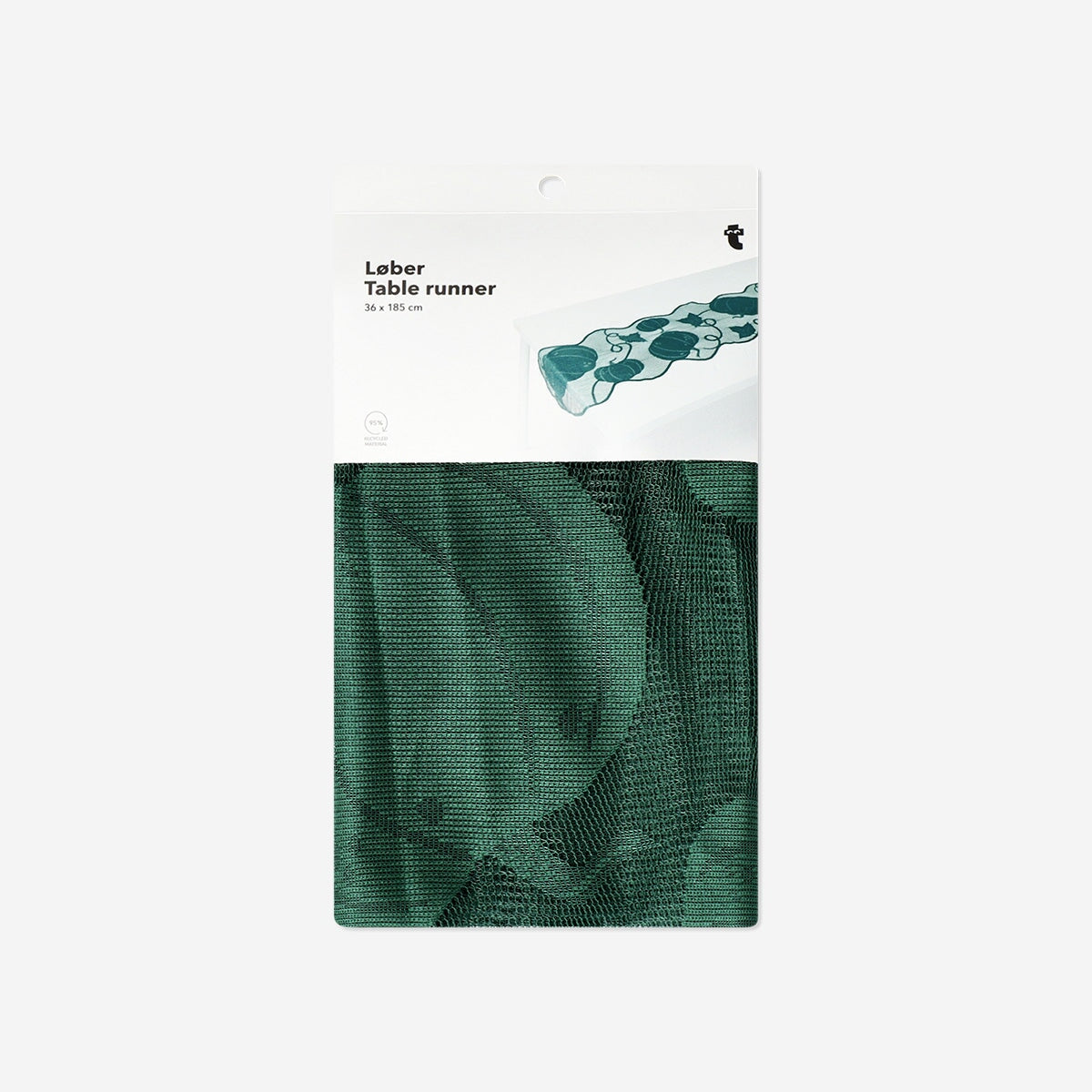 Table runner with pumpkin print party Flying Tiger Copenhagen 