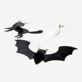 Set of three Honeycomb Halloween decorations for party decor by Flying Tiger Copenhagen, featuring colorful, collapsible paper designs.