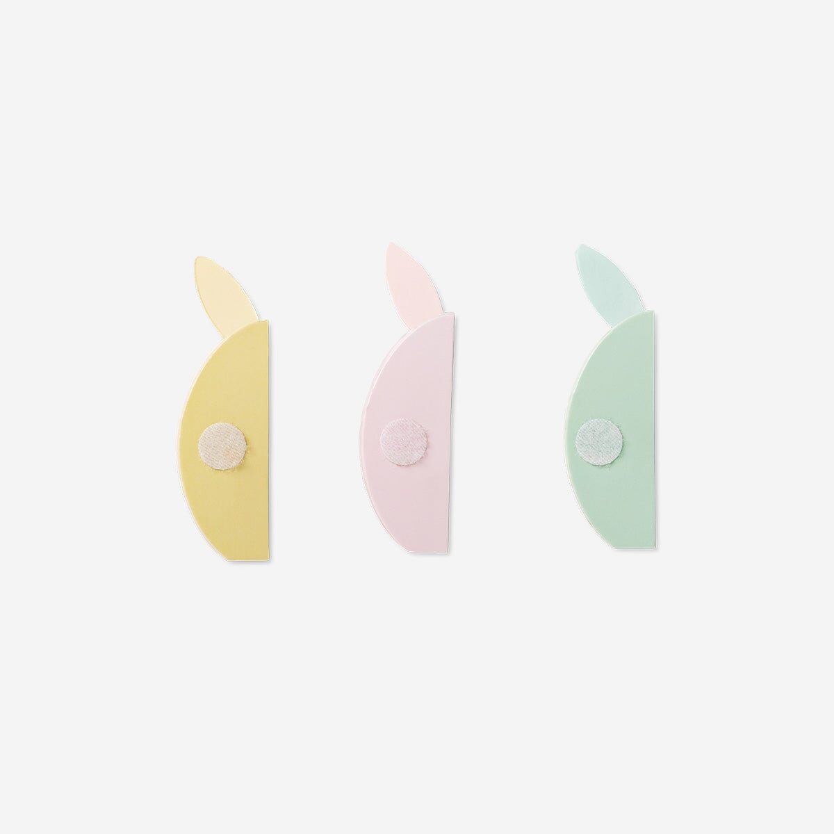 Set of three large Easter paper decorations for party use, featuring colorful designs by Flying Tiger Copenhagen.