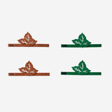 Leaf napkin rings - 4 pcs Party Flying Tiger Copenhagen 