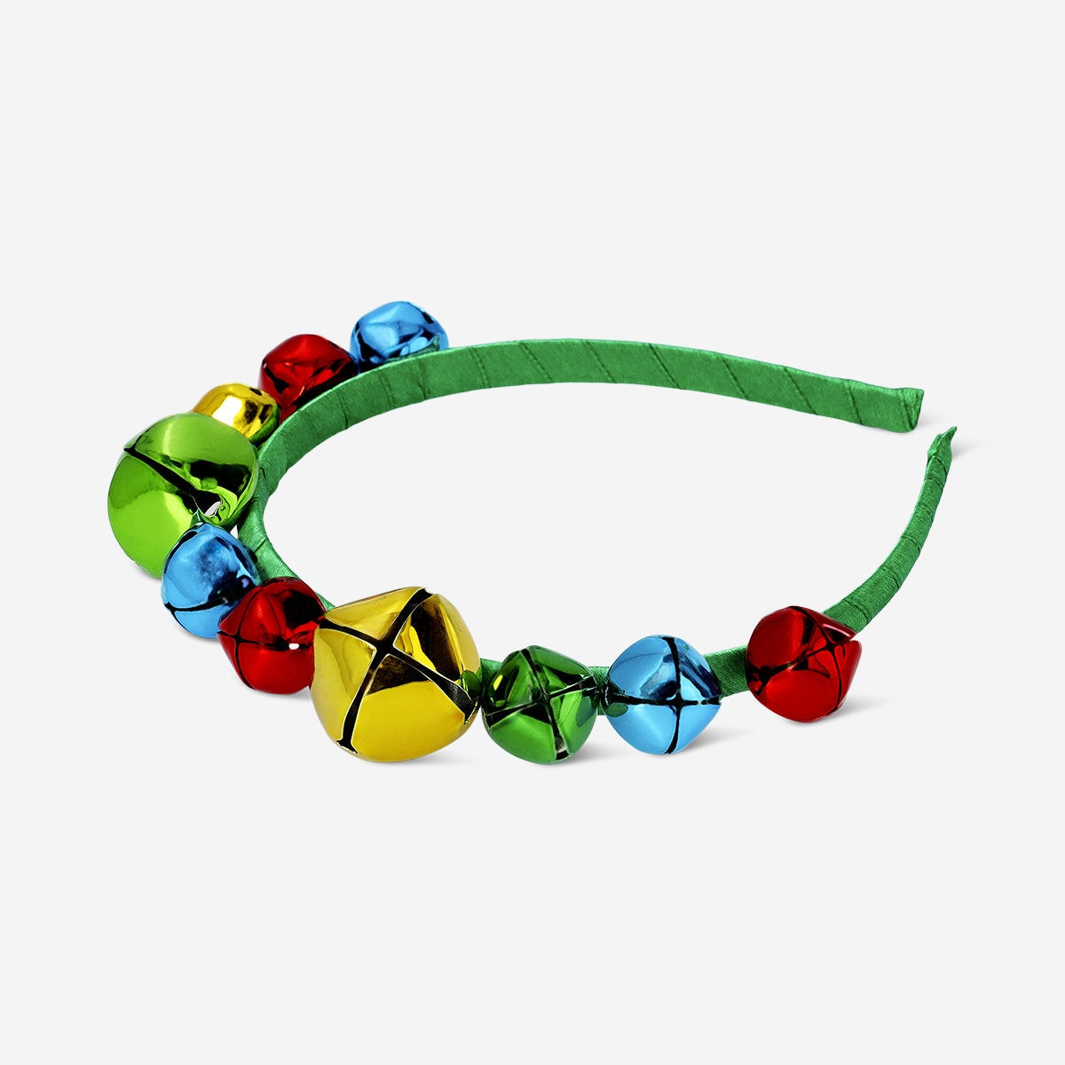 Mini baubles hairband by Flying Tiger Copenhagen, stylish party accessory for adults featuring colorful decorative mini baubles.