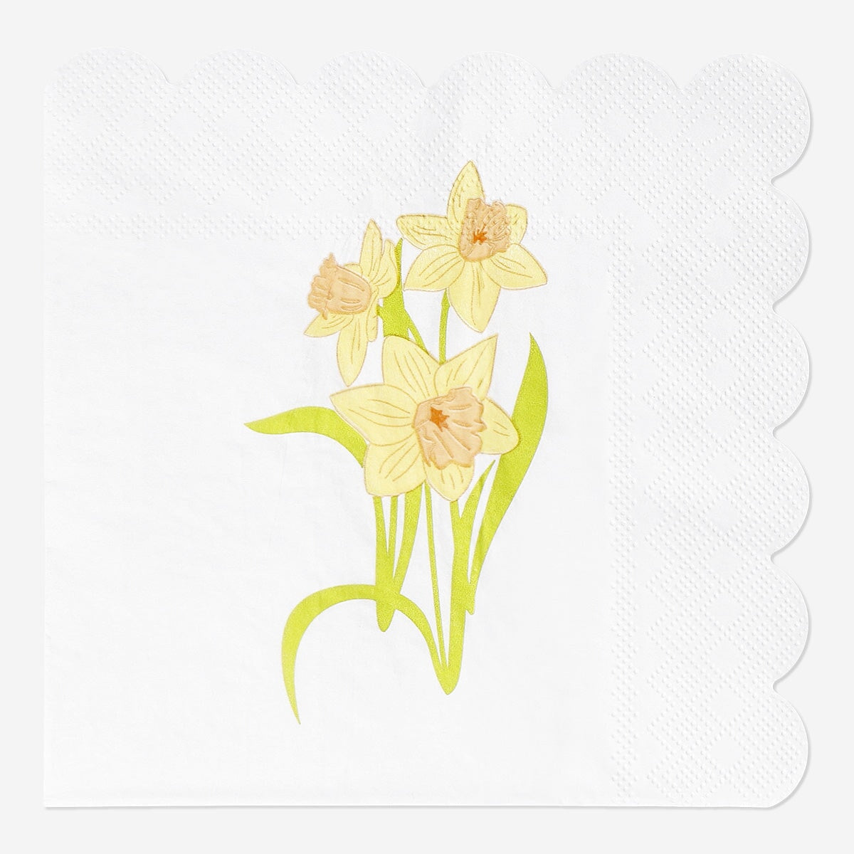 Napking with daffodils - 16 pcs Party Flying Tiger Copenhagen 