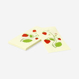 Napkins with strawberry print - 16 pcs