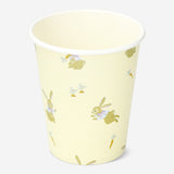 Set of 8 Flying Tiger Copenhagen paper party cups with colorful designs, ideal for celebrations and gatherings.