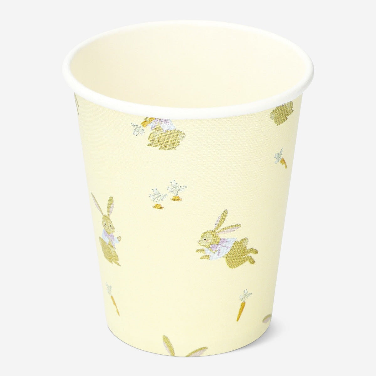 Set of 8 Flying Tiger Copenhagen paper party cups with colorful designs, ideal for celebrations and gatherings.