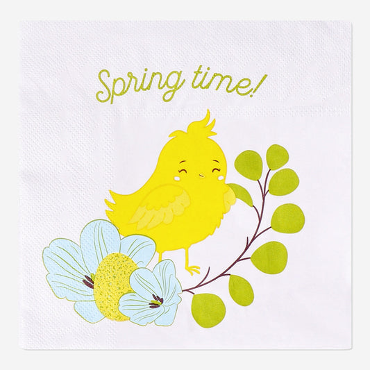 Rosa Osterservietten - 16 Stk