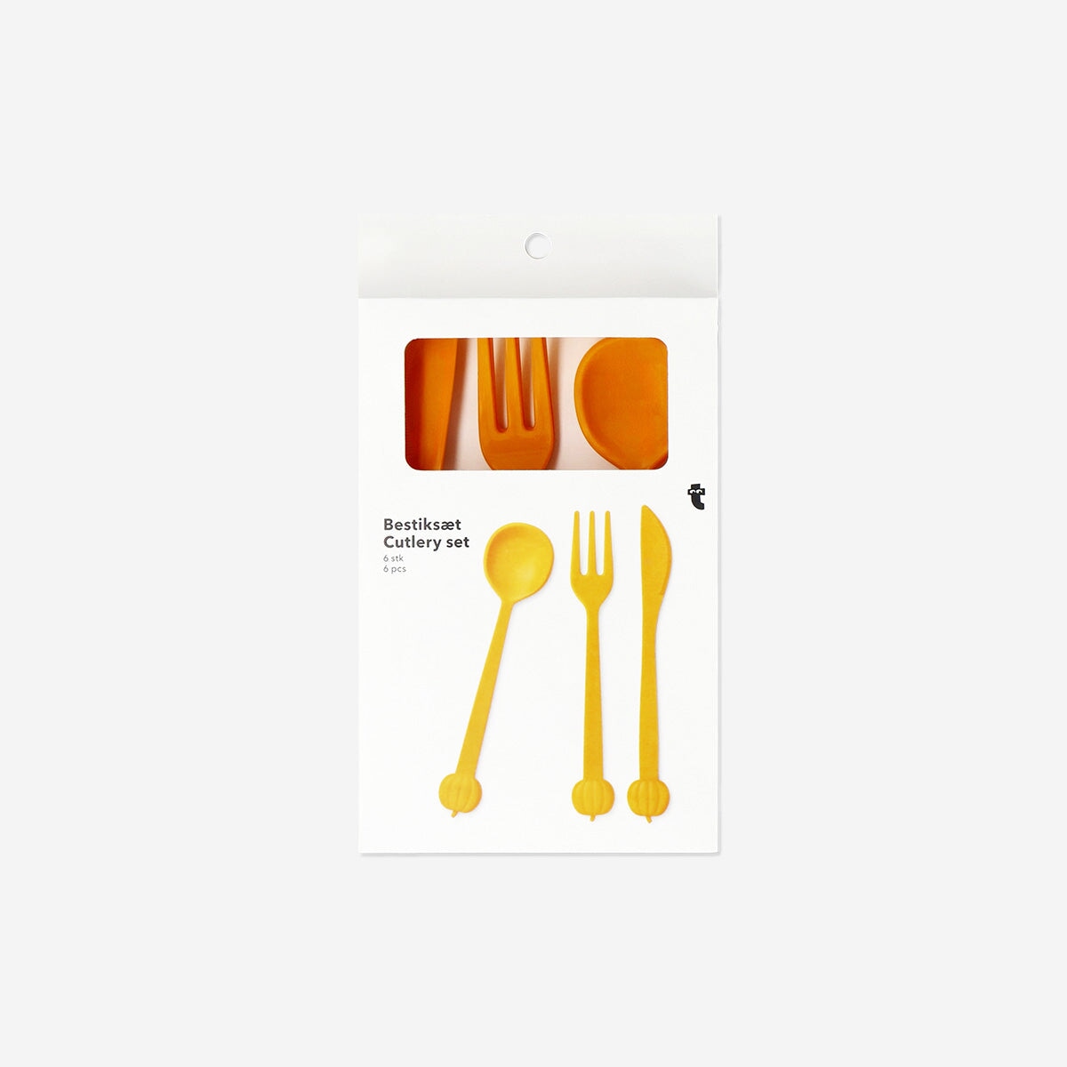 Pumpkin cutlery set - 6 pcs Party Flying Tiger Copenhagen 
