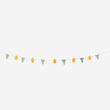 Pumpkin garland with checks - 300 cm Party Flying Tiger Copenhagen 