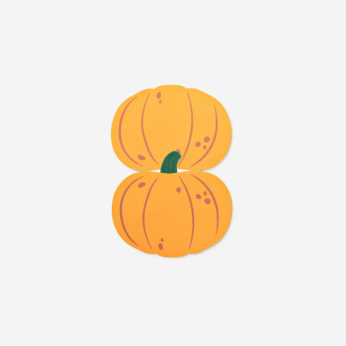 Pumpkin place cards - 6 pcs Party Flying Tiger Copenhagen 