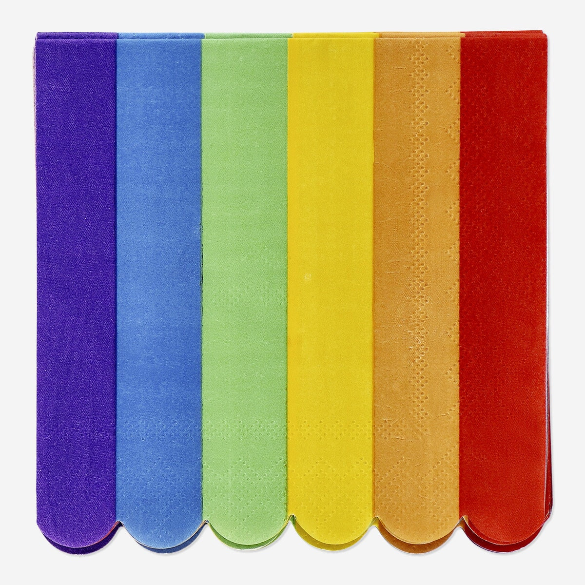 Rainbow napkins. 16 pcs Party Flying Tiger Copenhagen 