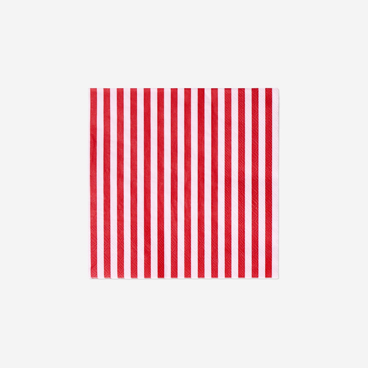 Red striped napkins - 16 pcs party Flying Tiger Copenhagen 