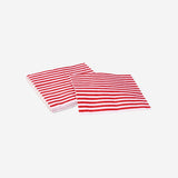Red striped napkins - 16 pcs party Flying Tiger Copenhagen 