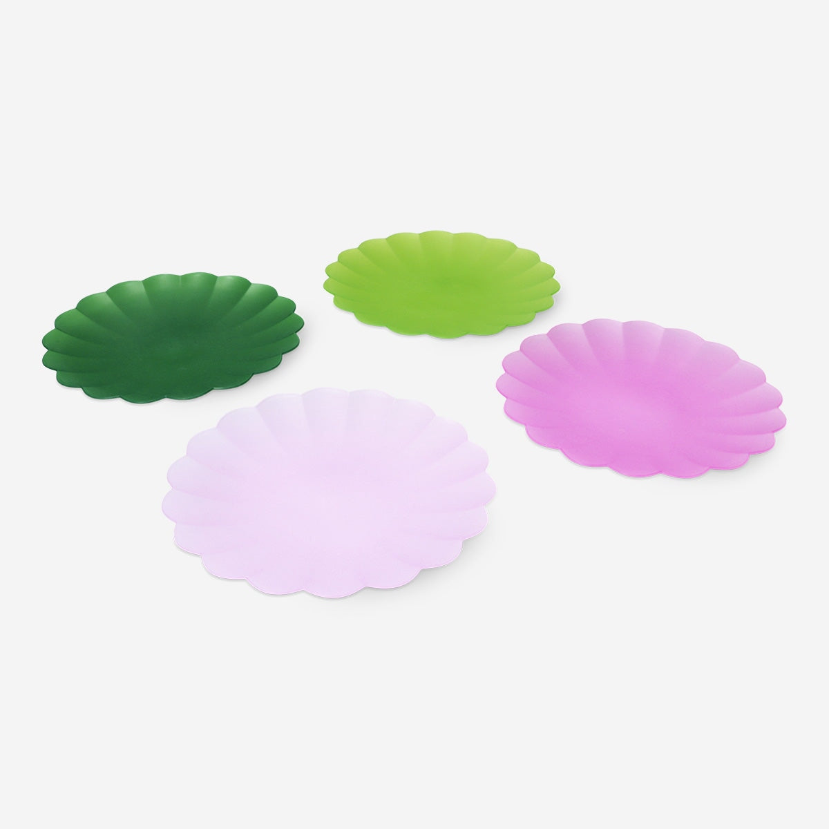 Colourful plates - 4 pcs Party Flying Tiger Copenhagen 