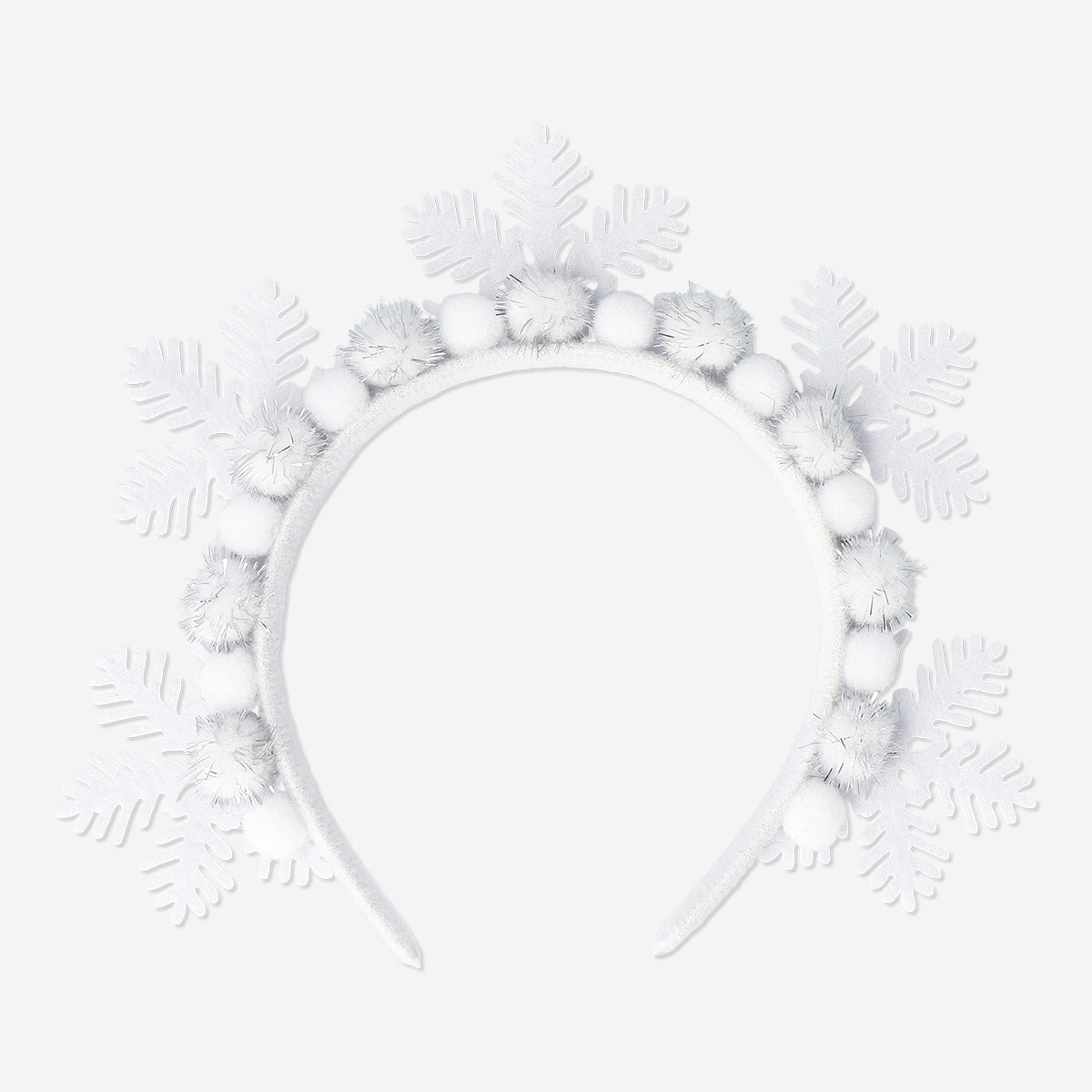 Adult Snowflake headband for parties by Flying Tiger Copenhagen, featuring a festive snowflake design perfect for celebrations.