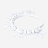 Adult Snowflake headband for party wear by Flying Tiger Copenhagen, featuring festive snowflake design for celebration occasions.
