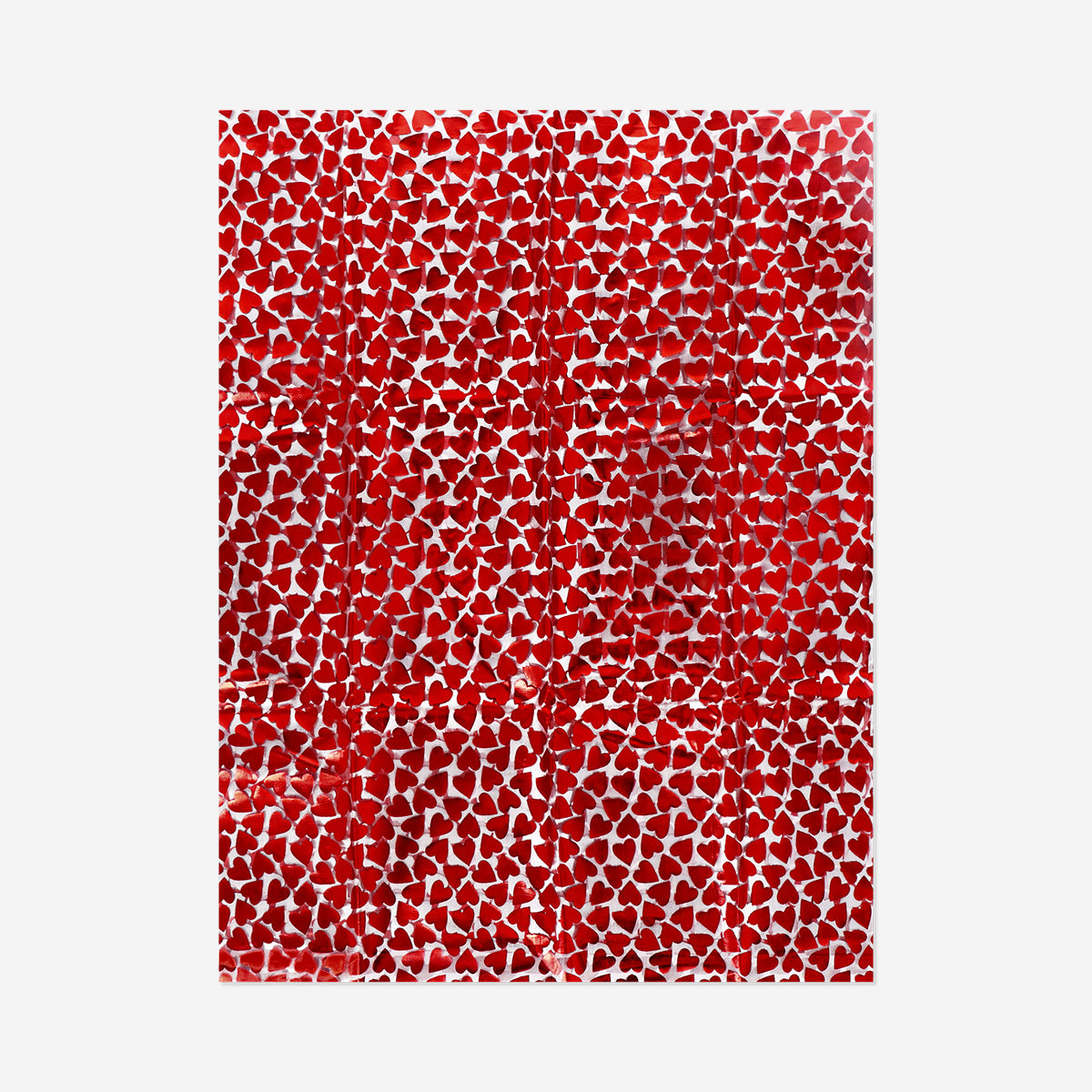 Table runner with hearts - 40x200 cm