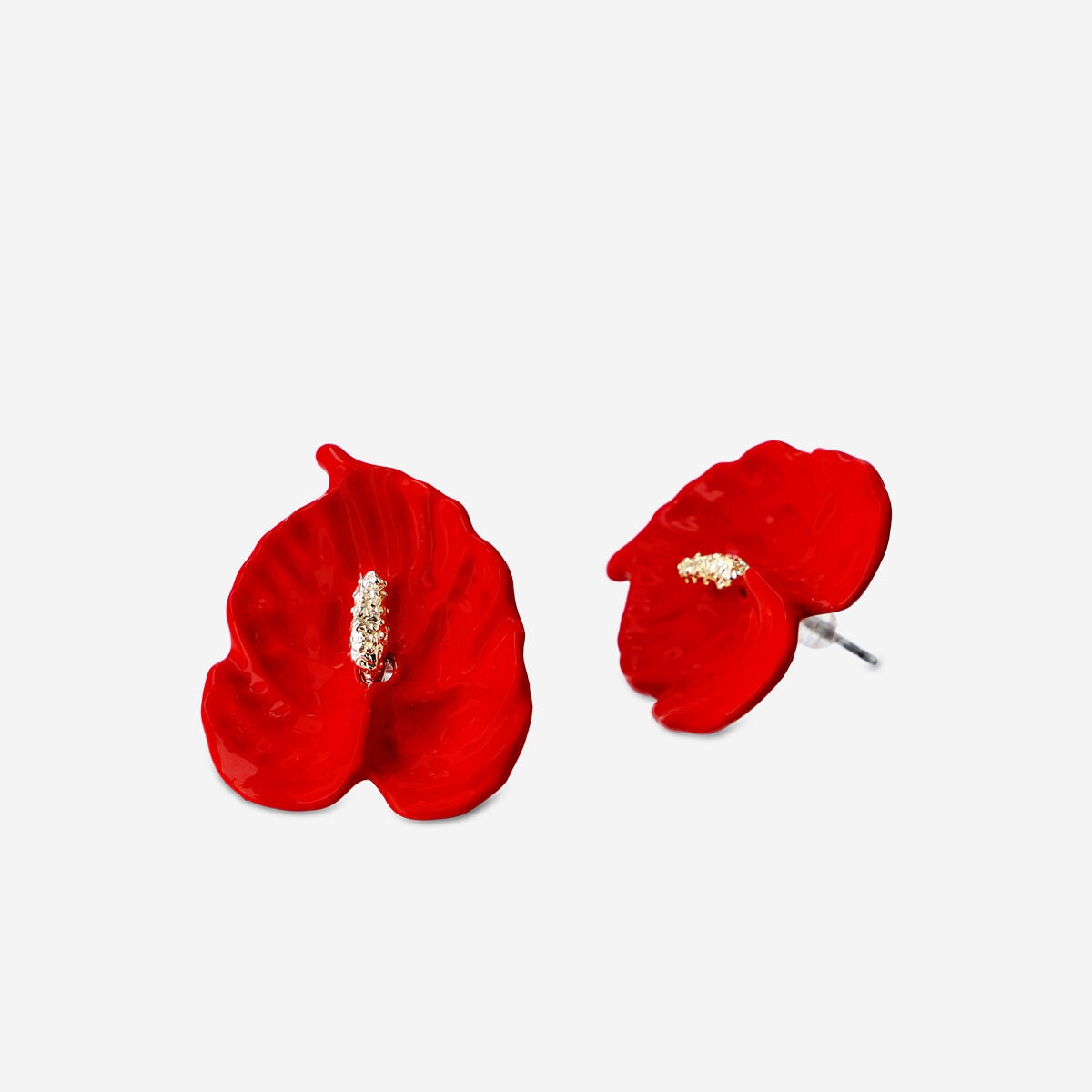 Anthurium earrings Personal care Flying Tiger Copenhagen 