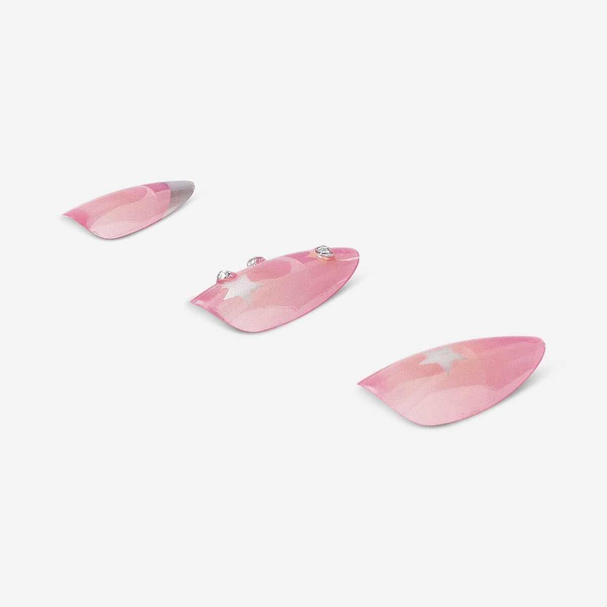 Articifial nails set - 3D bows Personal care Flying Tiger Copenhagen 