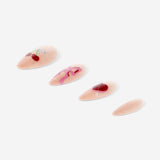 Artificial nails set - Hearts and bows