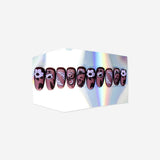 Artificial nails set - Purple coffin design personal_care Flying Tiger Copenhagen 