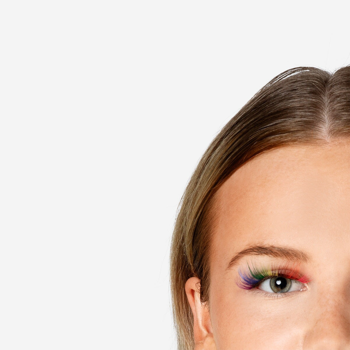 Artificial rainbow eyelashes Personal care Flying Tiger Copenhagen 