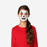 Black and white face paint from Flying Tiger Copenhagen, used for personal care and creative face designs.