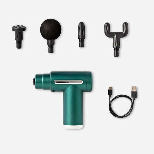 Massaggiatore per il corpo con quattro testine intercambiabili