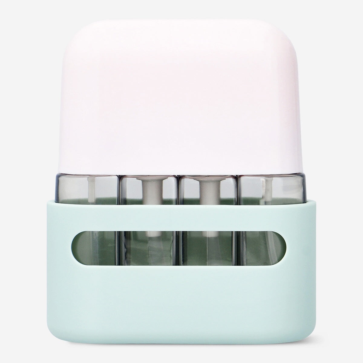 Bottles for travel in case with lid - 4 pcs Personal care Flying Tiger Copenhagen 