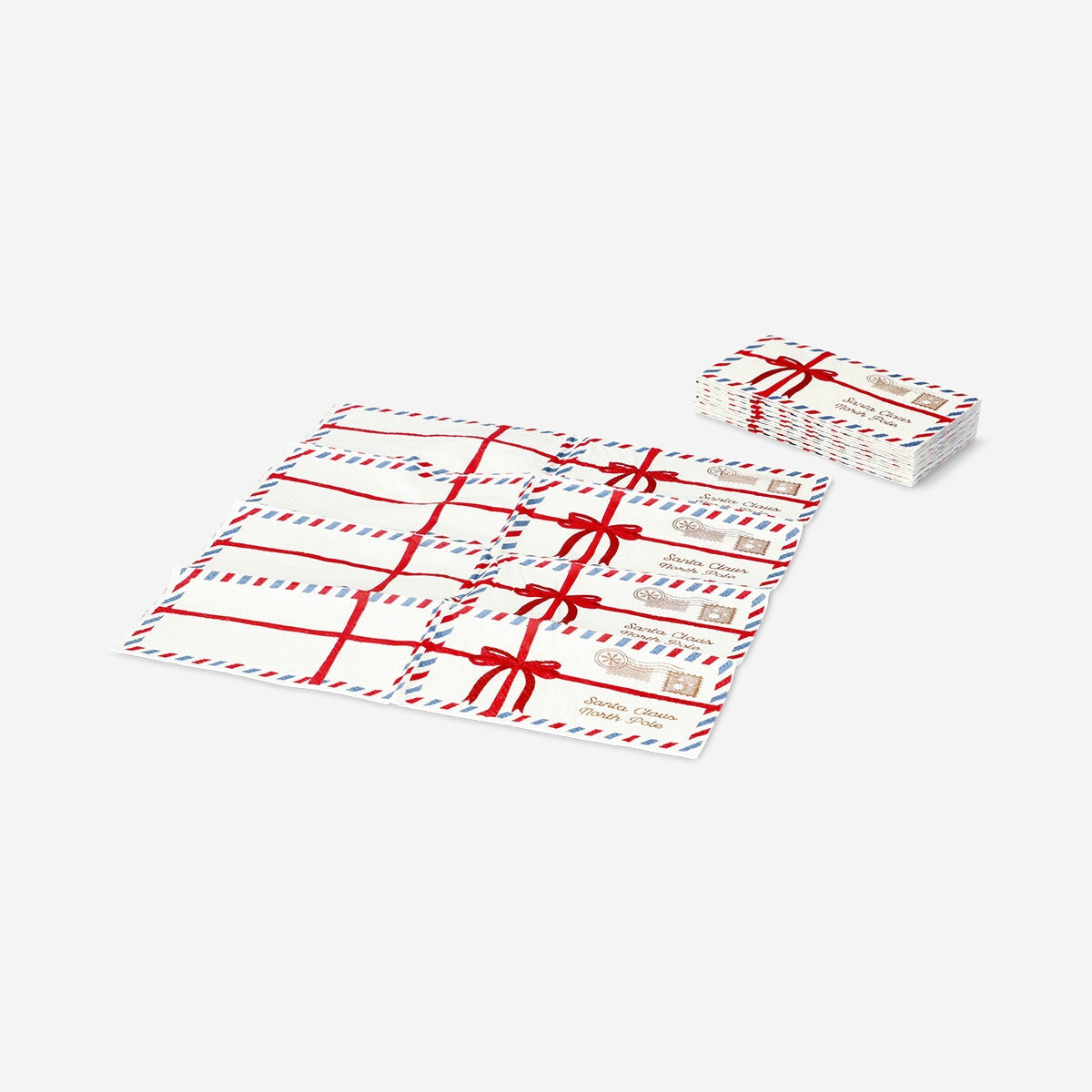 Christmas letters pocket tissues - 10 pcs Personal care Flying Tiger Copenhagen 