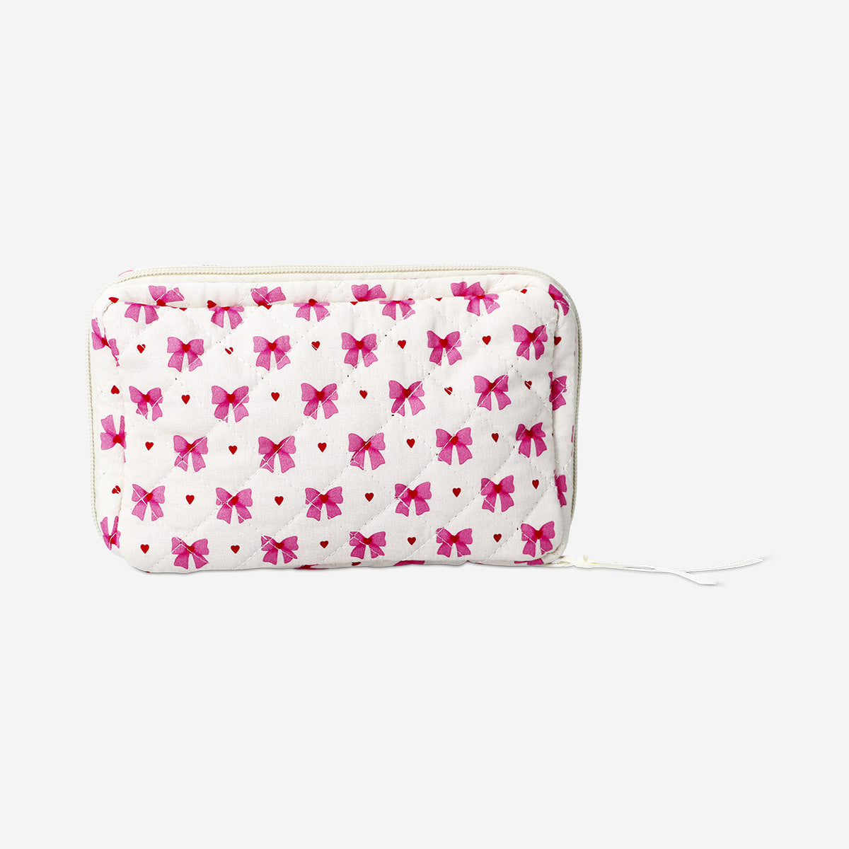 Cosmetic bag with pink bows - Flying Tiger Copenhagen