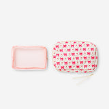 Cosmetic bag with pink bows - Flying Tiger Copenhagen