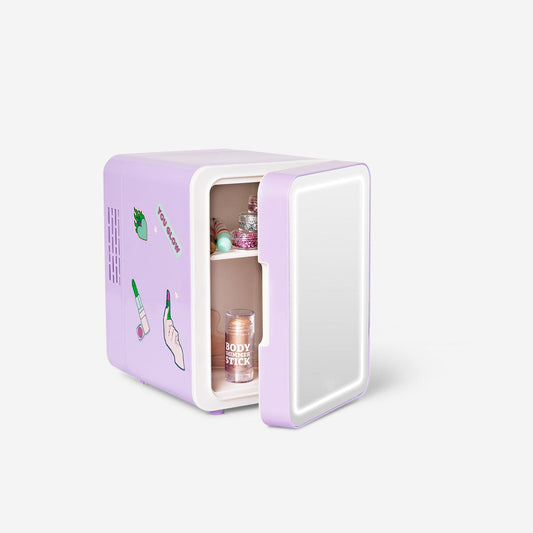 Cosmetics fridge with stickers - 25 cm