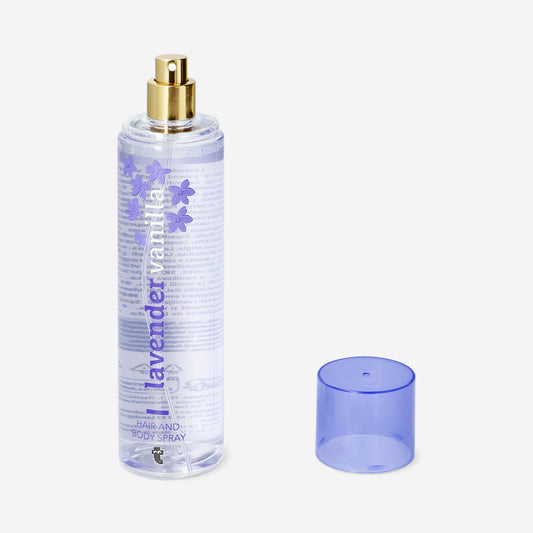 Hair and body mist with lavender and vanilla fragrance - 250 ml