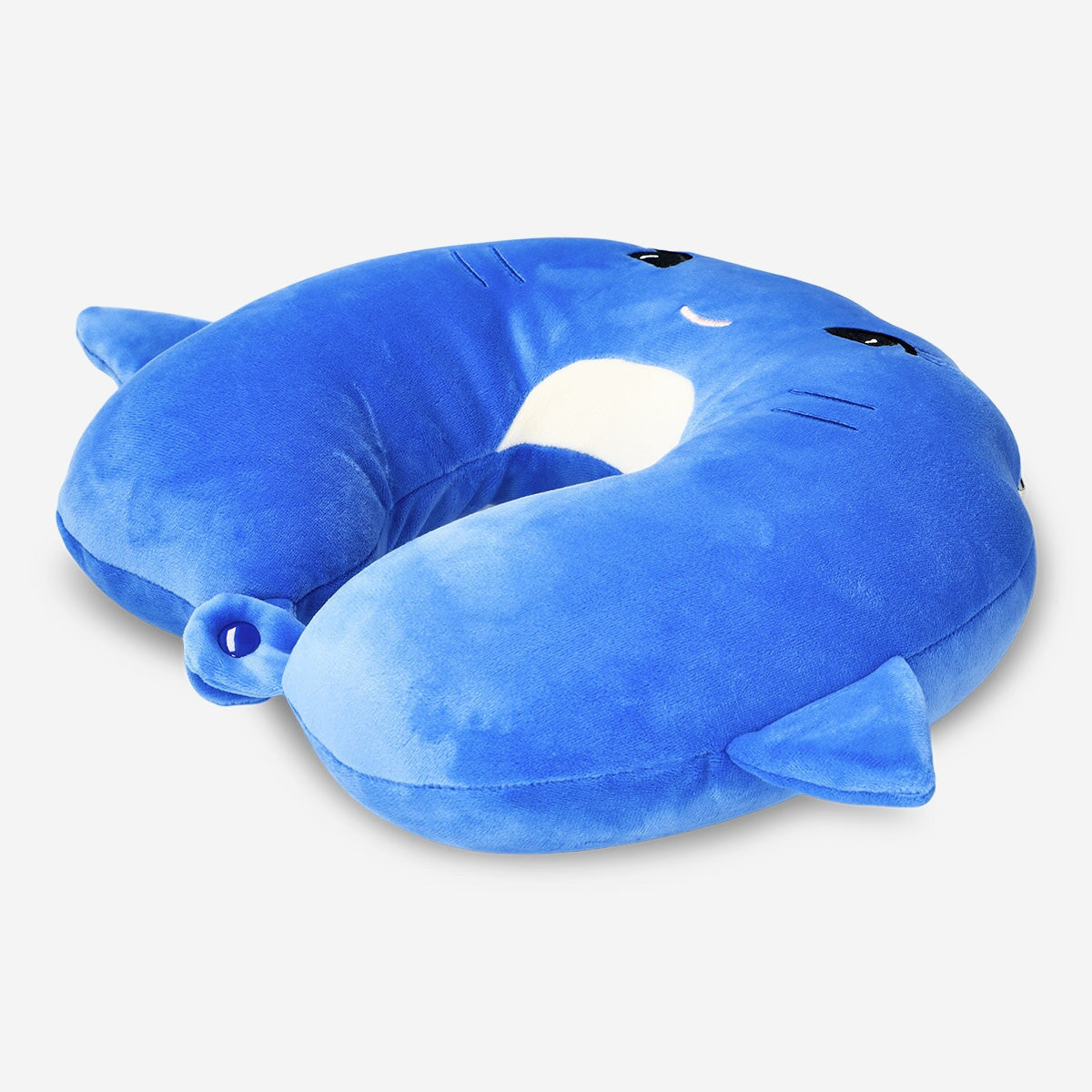 Kids travel pillow 2-in-1 by Flying Tiger Copenhagen, soft and supportive personal care pillow for travel comfort.