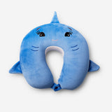 Flying Tiger Copenhagen kids travel pillow 2-in-1 for comfortable support and neck rest during travel.