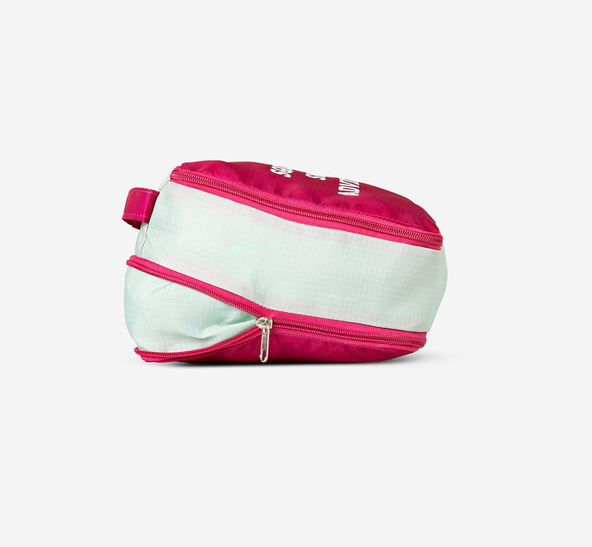Flying Tiger Copenhagen personal care organiser bag with multiple compartments for toiletries and grooming essentials.