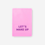 Pink makeup brushes in box - 5 pcs